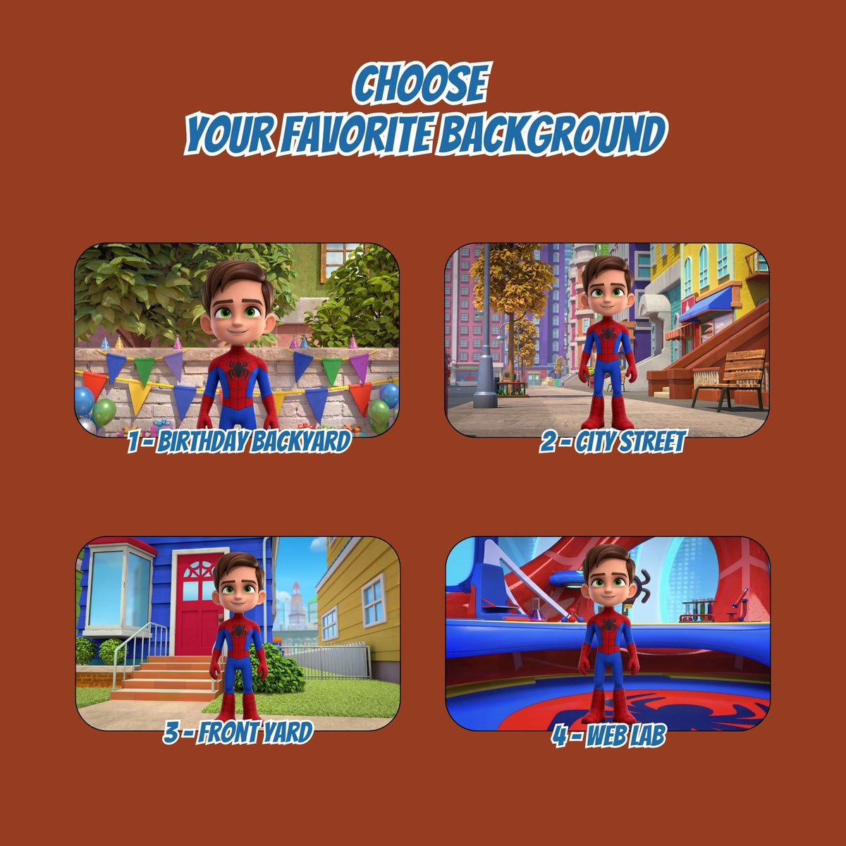 Personalized Spidey Video
