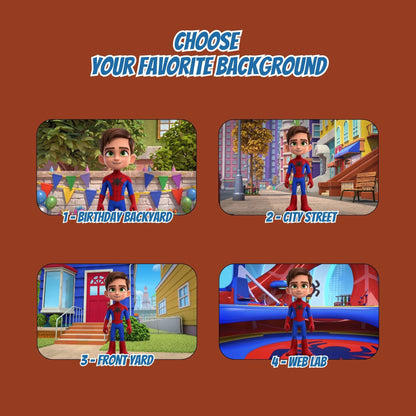 Personalized Spidey Video