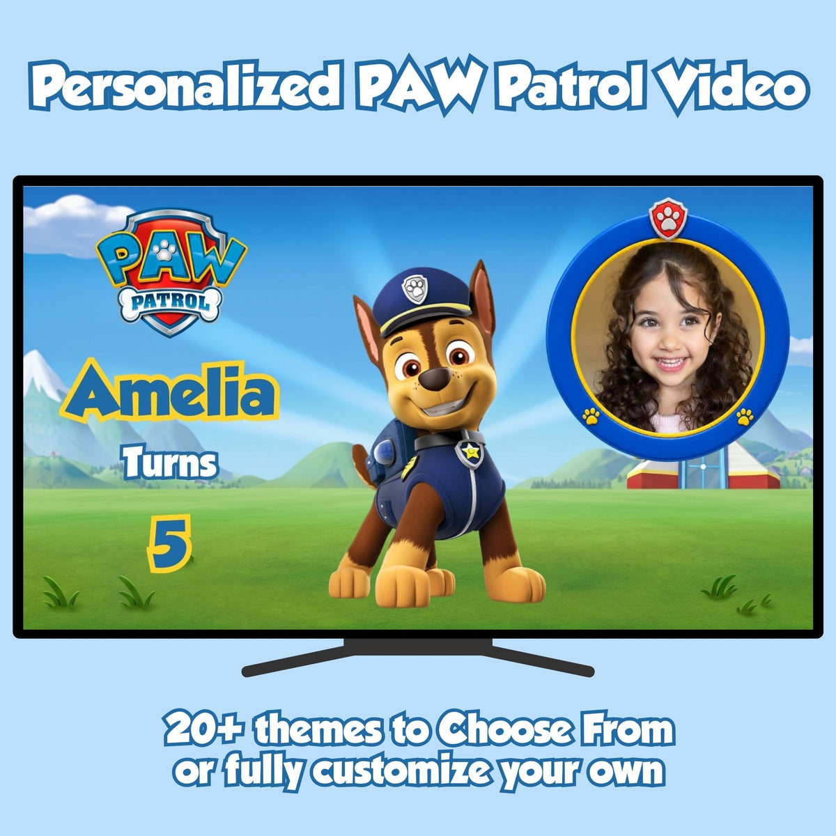 Personalized Chase Video