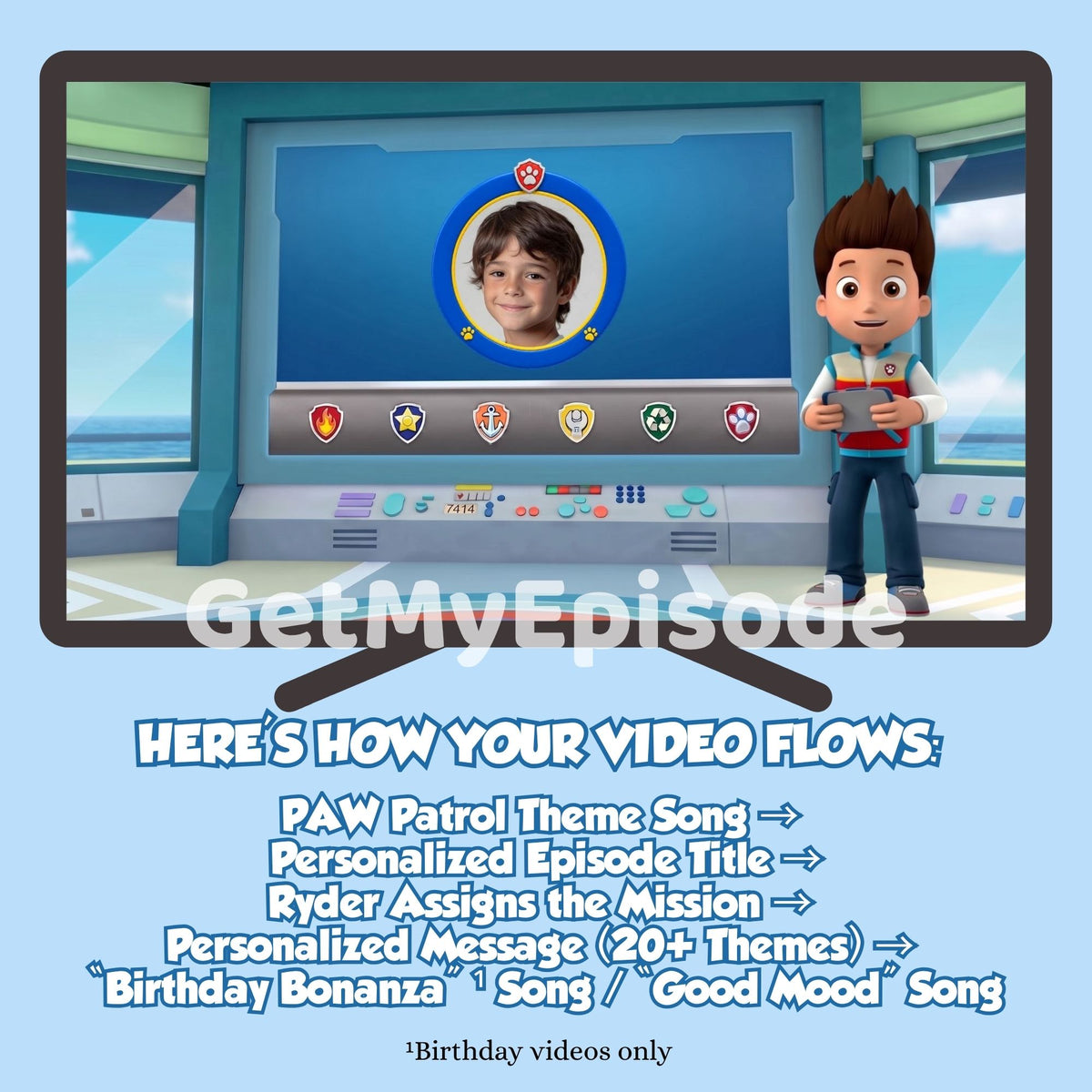 Personalized Chase Video
