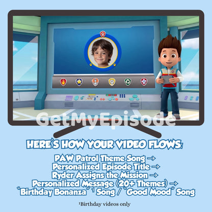 Personalized Chase Video