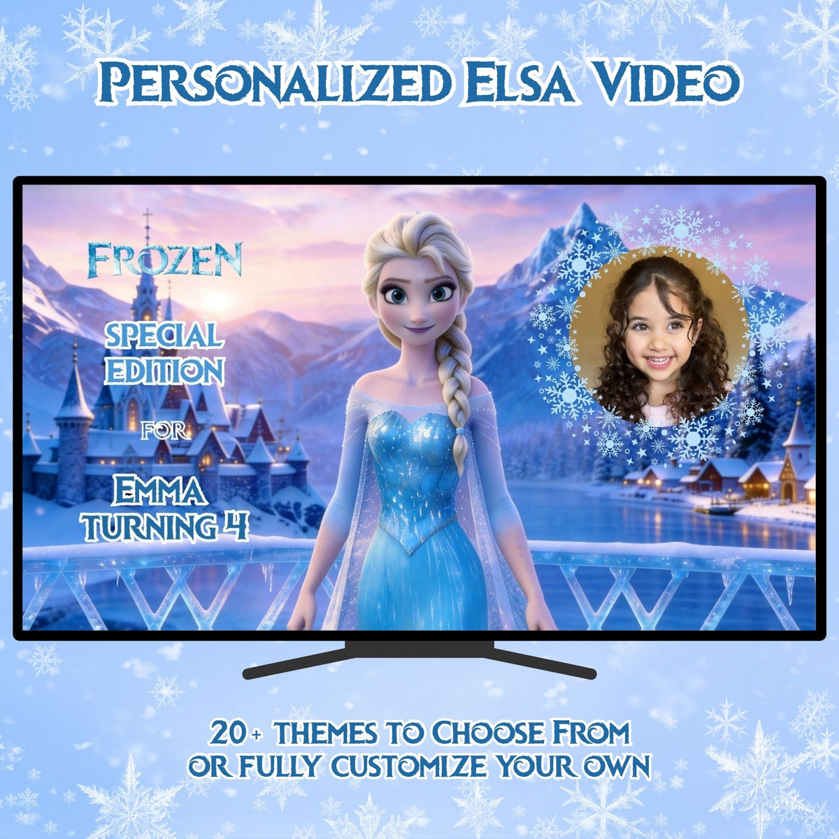 Personalized Elsa Video