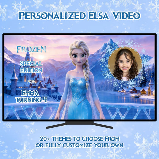 Personalized Elsa Video