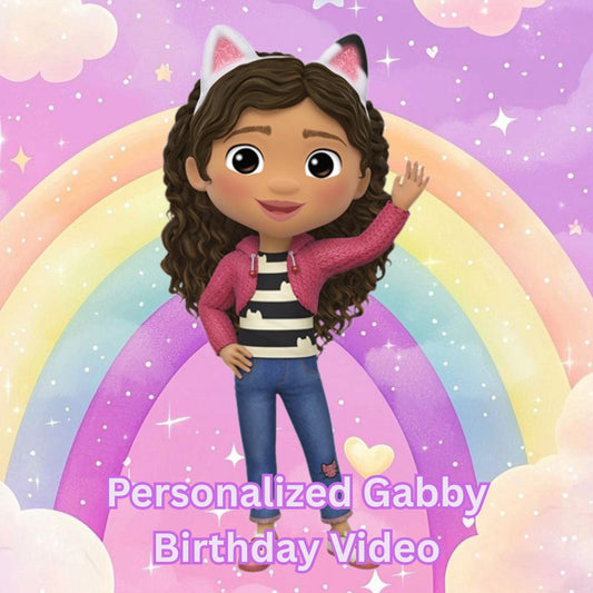 Personalized Gabby Birthday Video