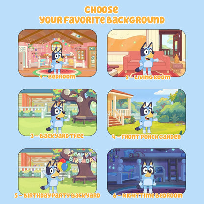 Personalized Bluey Video
