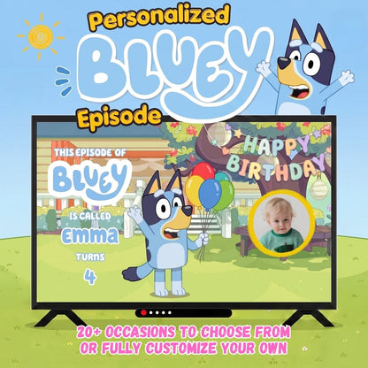 Personalized Bluey Video